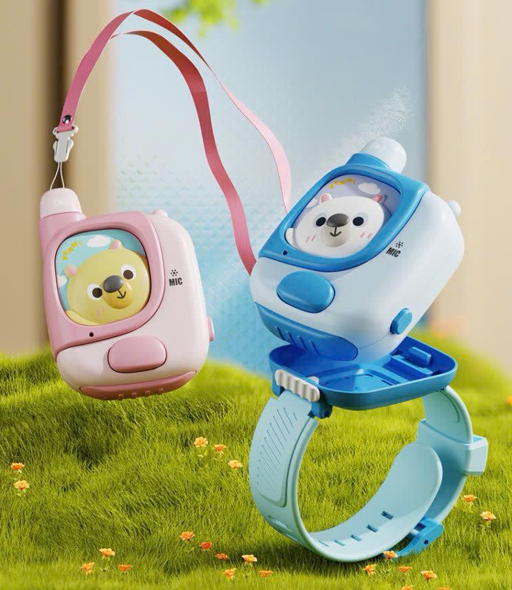 Đồng hồ bộ đàm đa chiều 2 kênh 2in1 cho bé