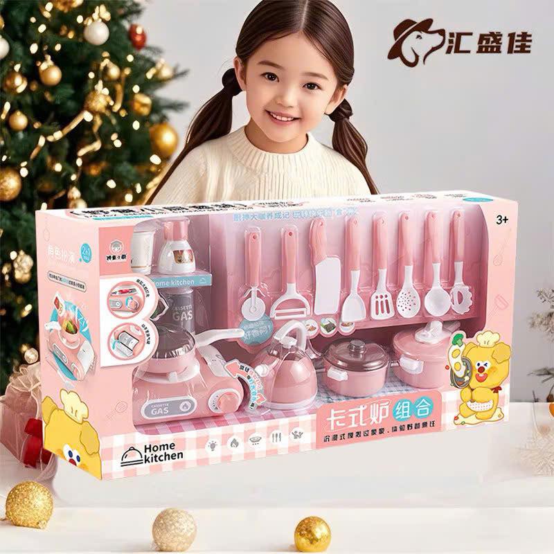 BỘ NẤU ĂN NHÀ BẾP HỒNG