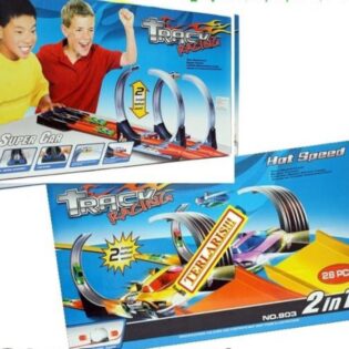 Bộ đường đua Track Racing vòng xoáy