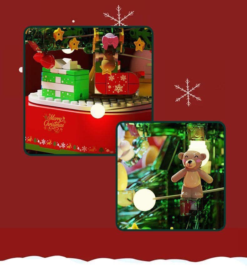 Hộp nhạc lego giáng sinh