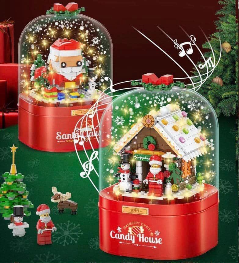 Hộp nhạc lego giáng sinh