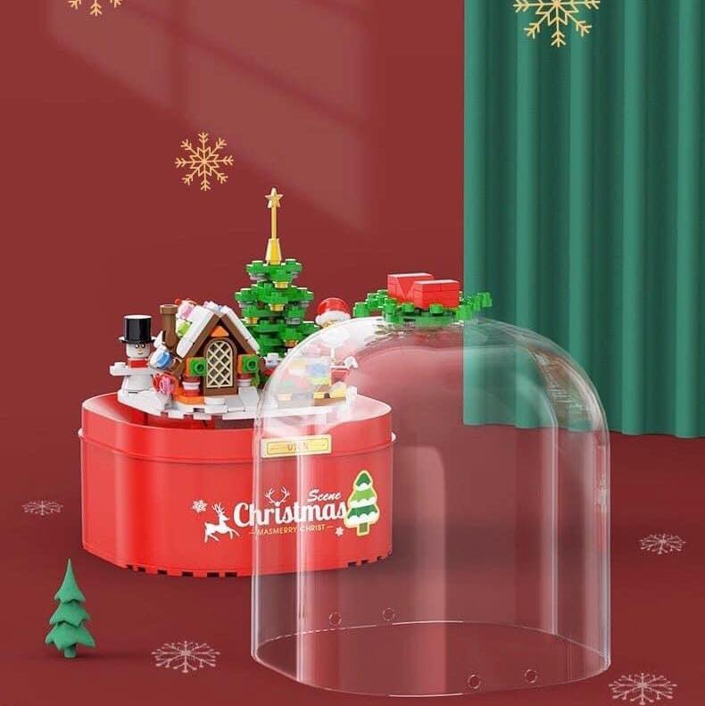 Hộp nhạc lego giáng sinh