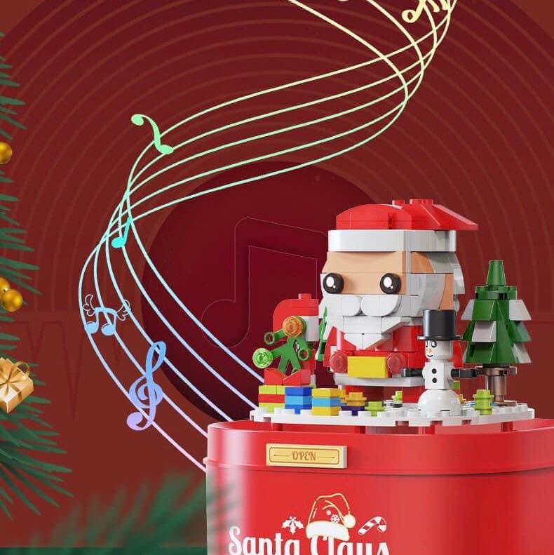 Hộp nhạc lego giáng sinh