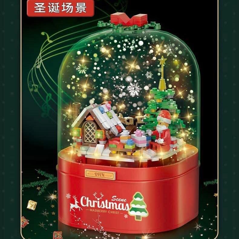 Hộp nhạc lego giáng sinh