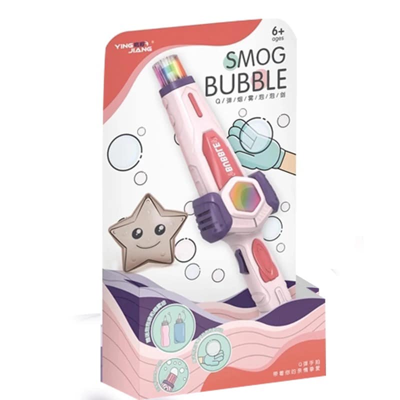 Bộ đồ chơi sung bắn bong bóng khói