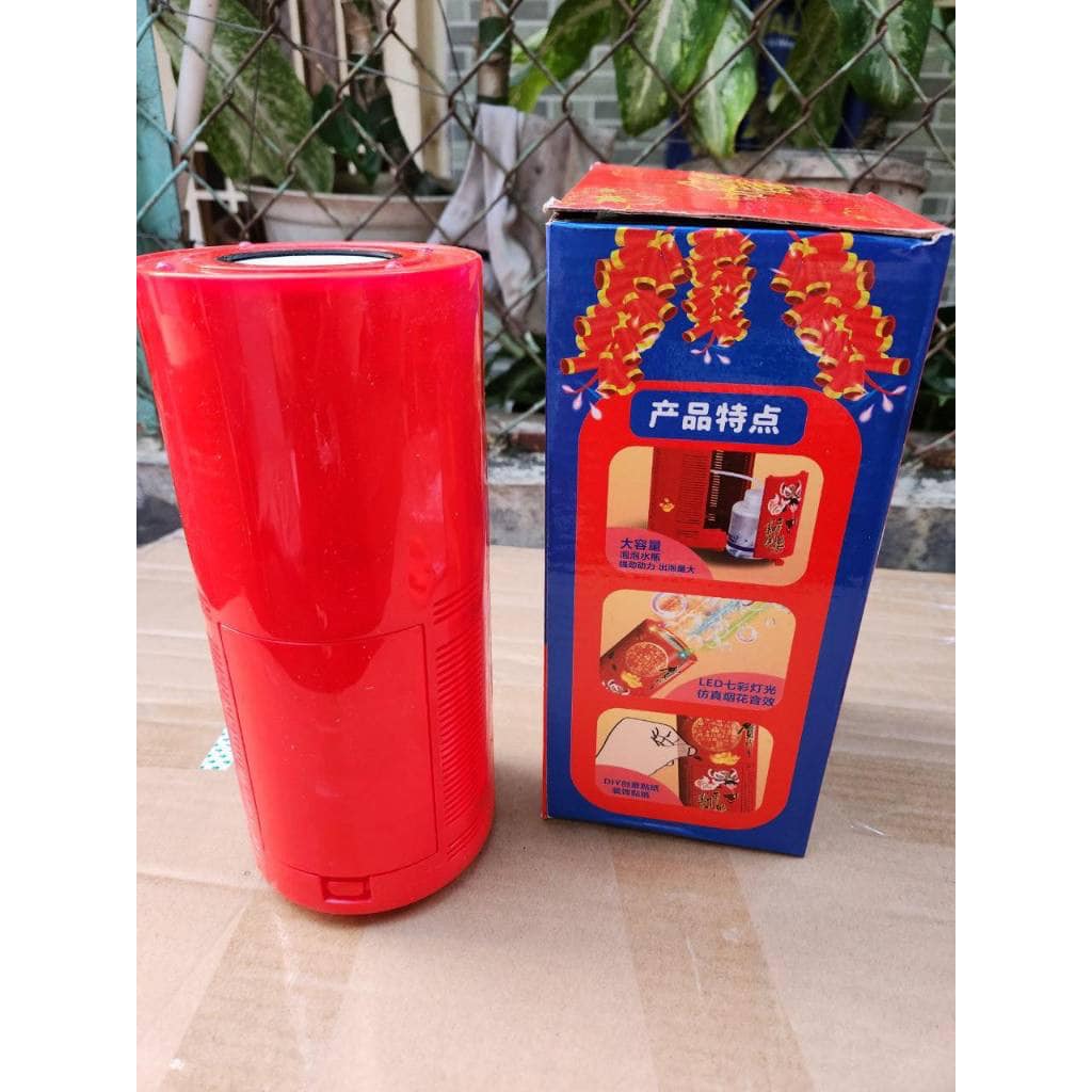 Pháo Hoa Thổi Bong Bóng Có Đèn Led và Nhạc