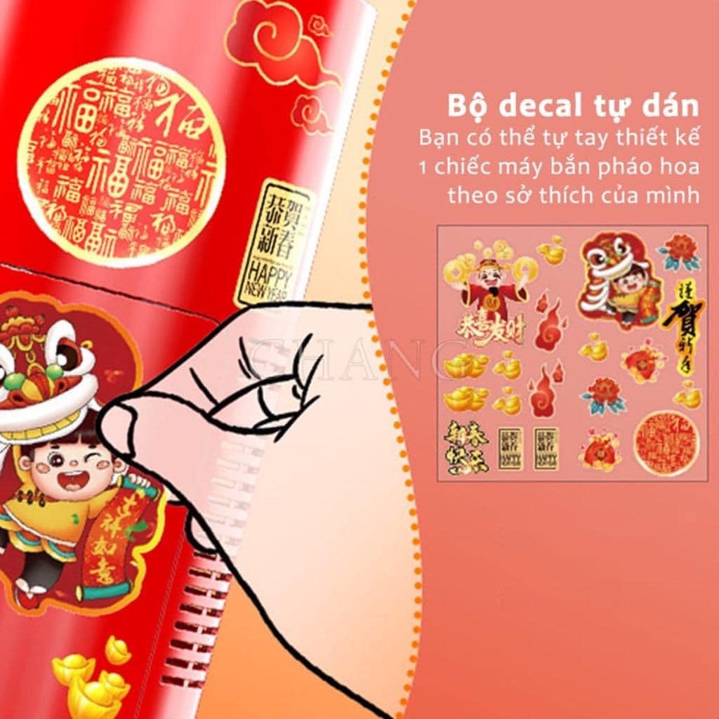 Pháo Hoa Thổi Bong Bóng Có Đèn Led và Nhạc