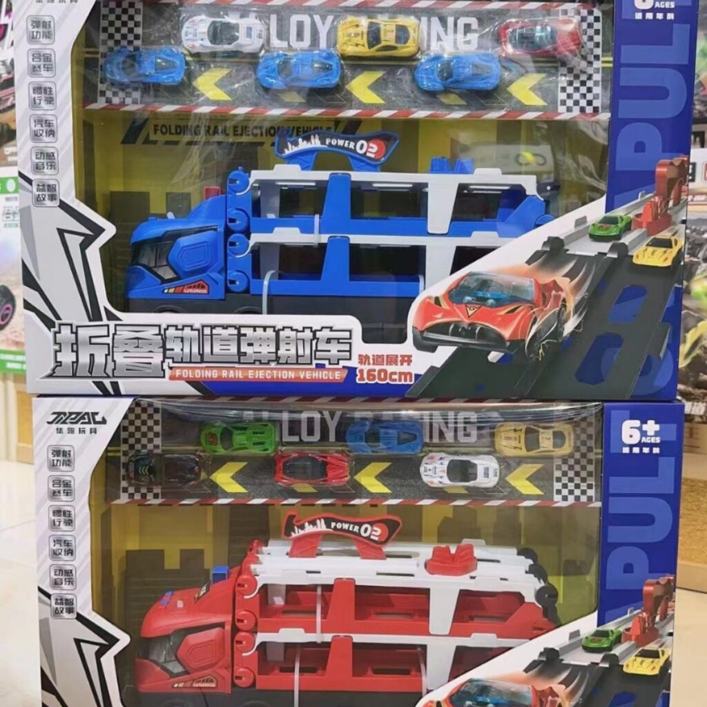 Bộ xe tải đường đua 2in1 có âm thanh