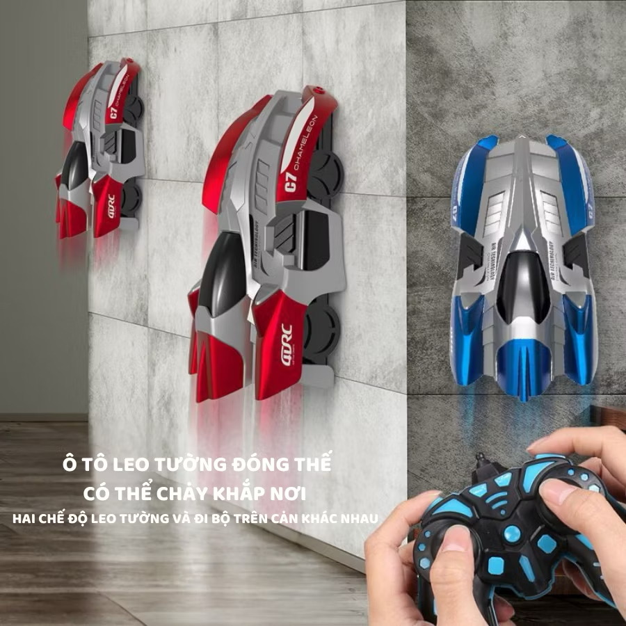 Xe oto leo tường điều khiển