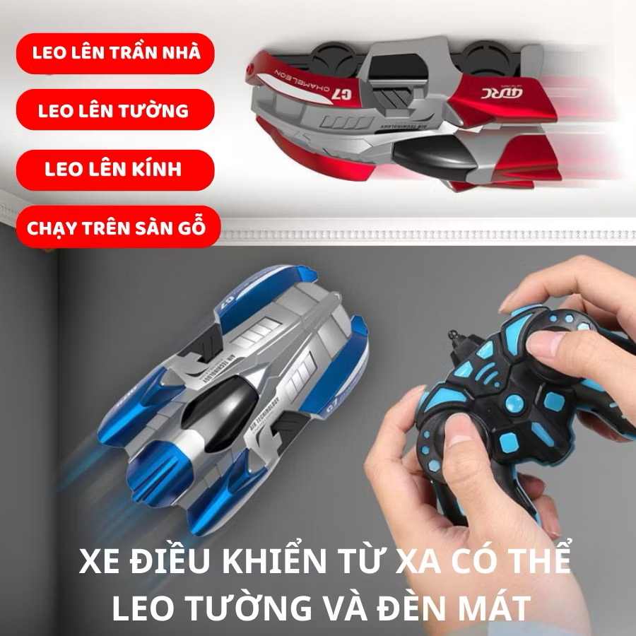 Xe oto leo tường điều khiển