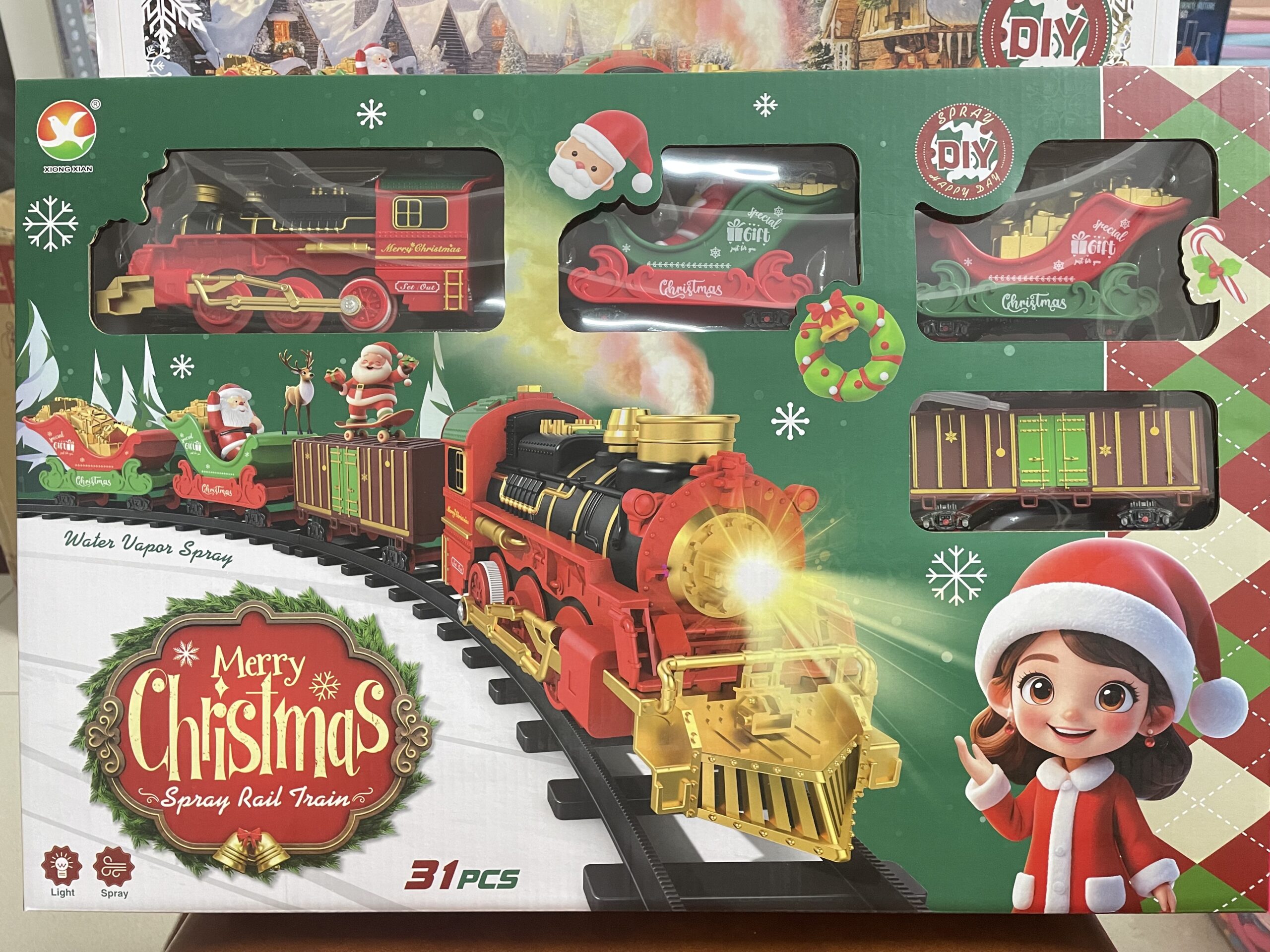 XE LỬA GIÁNG SINH - HƠI NƯỚC KỲ DIỆU!