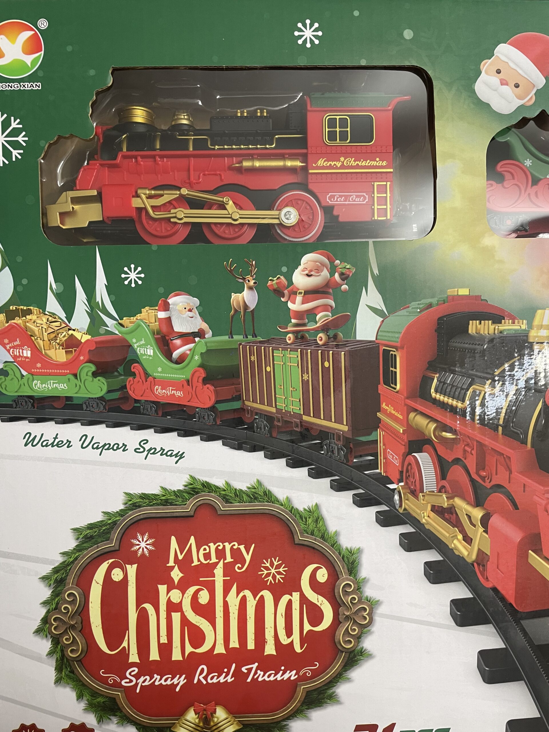 XE LỬA GIÁNG SINH - HƠI NƯỚC KỲ DIỆU!