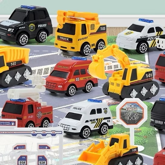 Hộp quà Giáng Sinh 24 xe ô tô