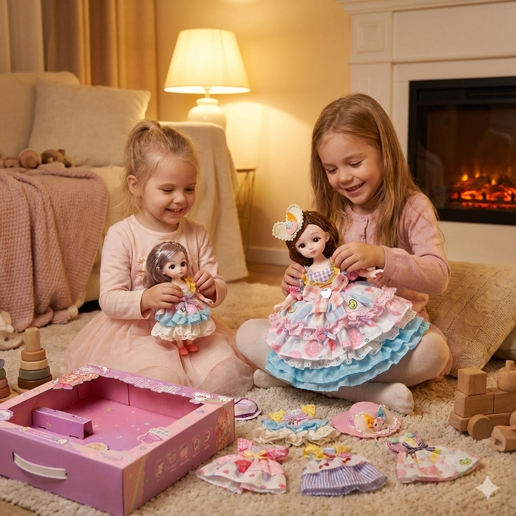 Bộ búp bê công chúa kèm phụ kiện