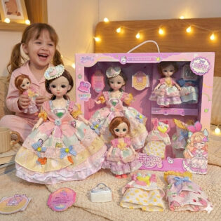 Bộ búp bê công chúa kèm phụ kiện