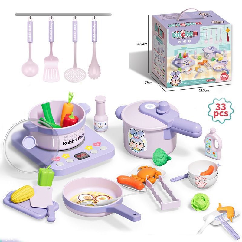 BỘ NẤU ĂN NHÀ BẾP KÈM BẾP TỪ 40 chi tiết: