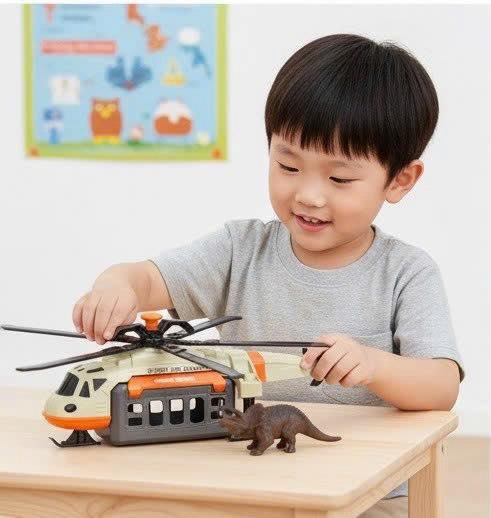 🚁 TRỰC THĂNG CỨU HỘ - CÓ ĐÈN & NHẠC