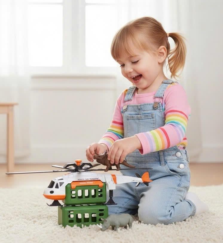 🚁 TRỰC THĂNG CỨU HỘ - CÓ ĐÈN & NHẠC