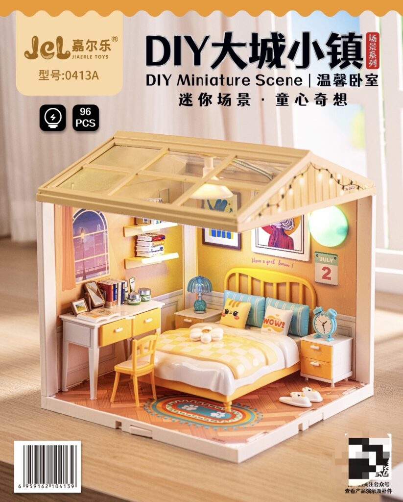 MÔ HÌNH LẮP GHÉP DIY MINIHOUSE: