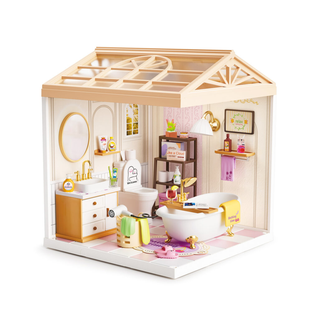 MÔ HÌNH LẮP GHÉP DIY MINIHOUSE: