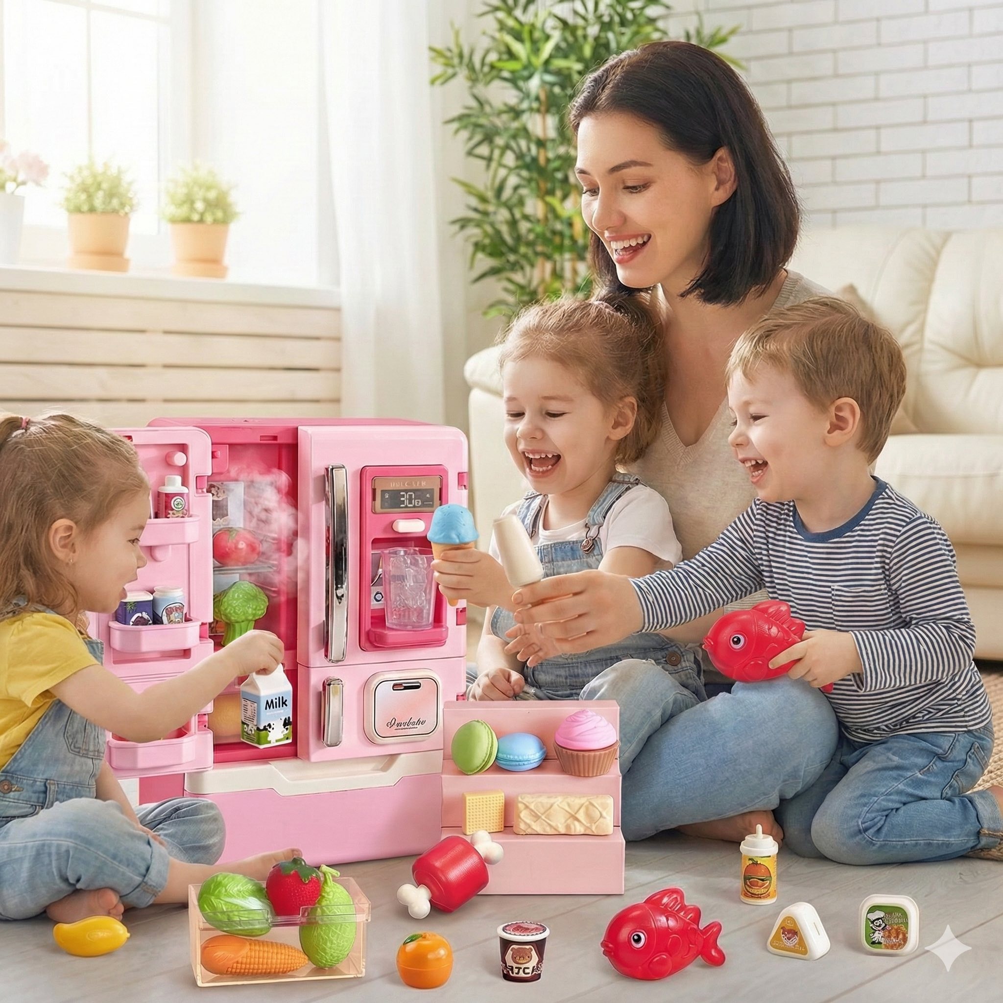 Mô hình tủ lạnh 2 cửa