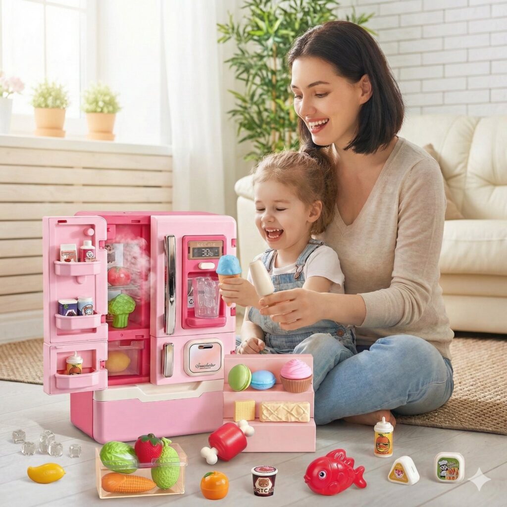 Mô hình tủ lạnh 2 cửa