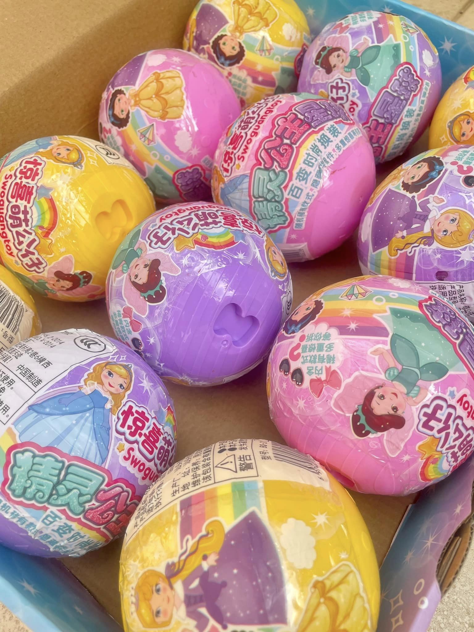 hộp trứng suprise bất ngờ mẫu búp bê công chúa