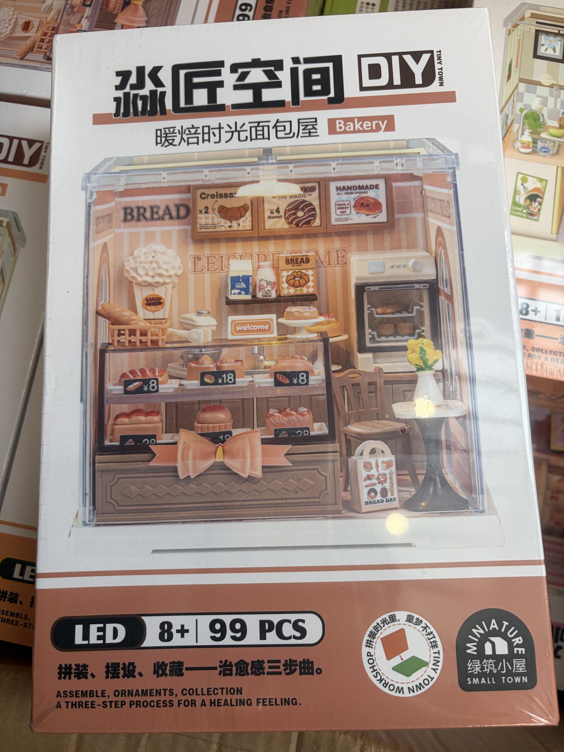 MÔ HÌNH LẮP GHÉP DIY PHÒNG BẾP, TIỆM BÁNH VÀ PHÒNG NGỦ: