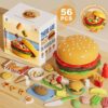 BỘ BÁNH BURGER 56 CHI TIẾT