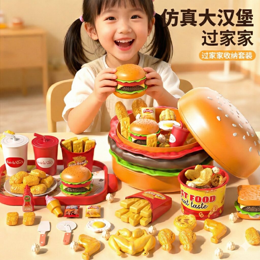 BỘ BÁNH BURGER 56 CHI TIẾT