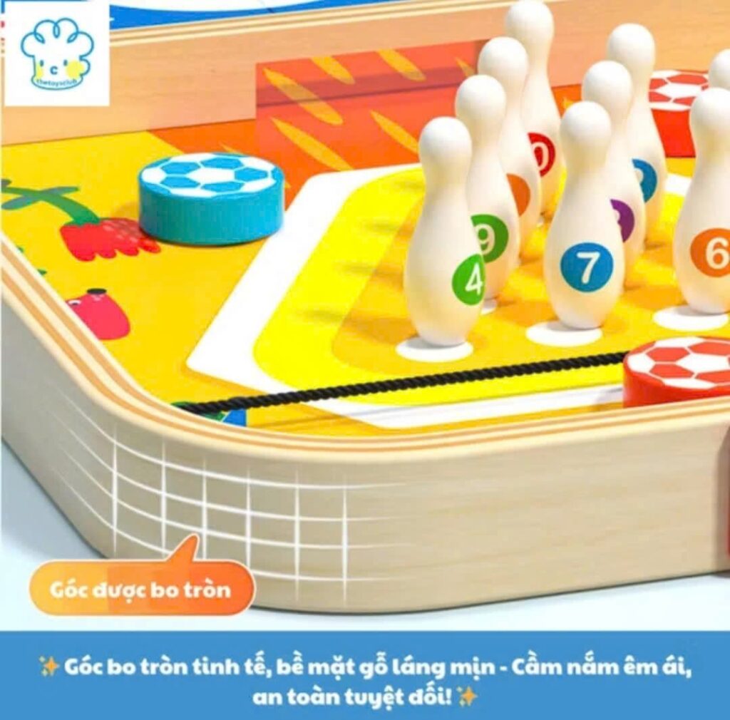 Bộ cờ gỗ đa năng 5in1