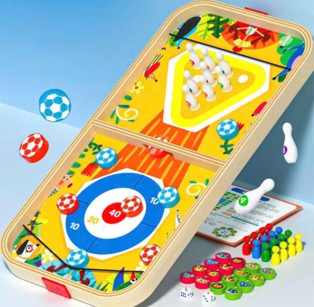 Bộ cờ gỗ đa năng 5in1