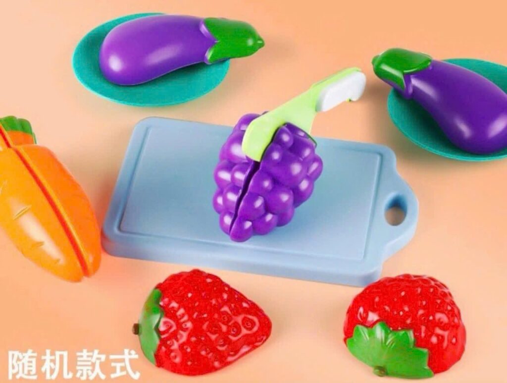 Bộ đồ chơi cắt trái cây hộp quả táo
