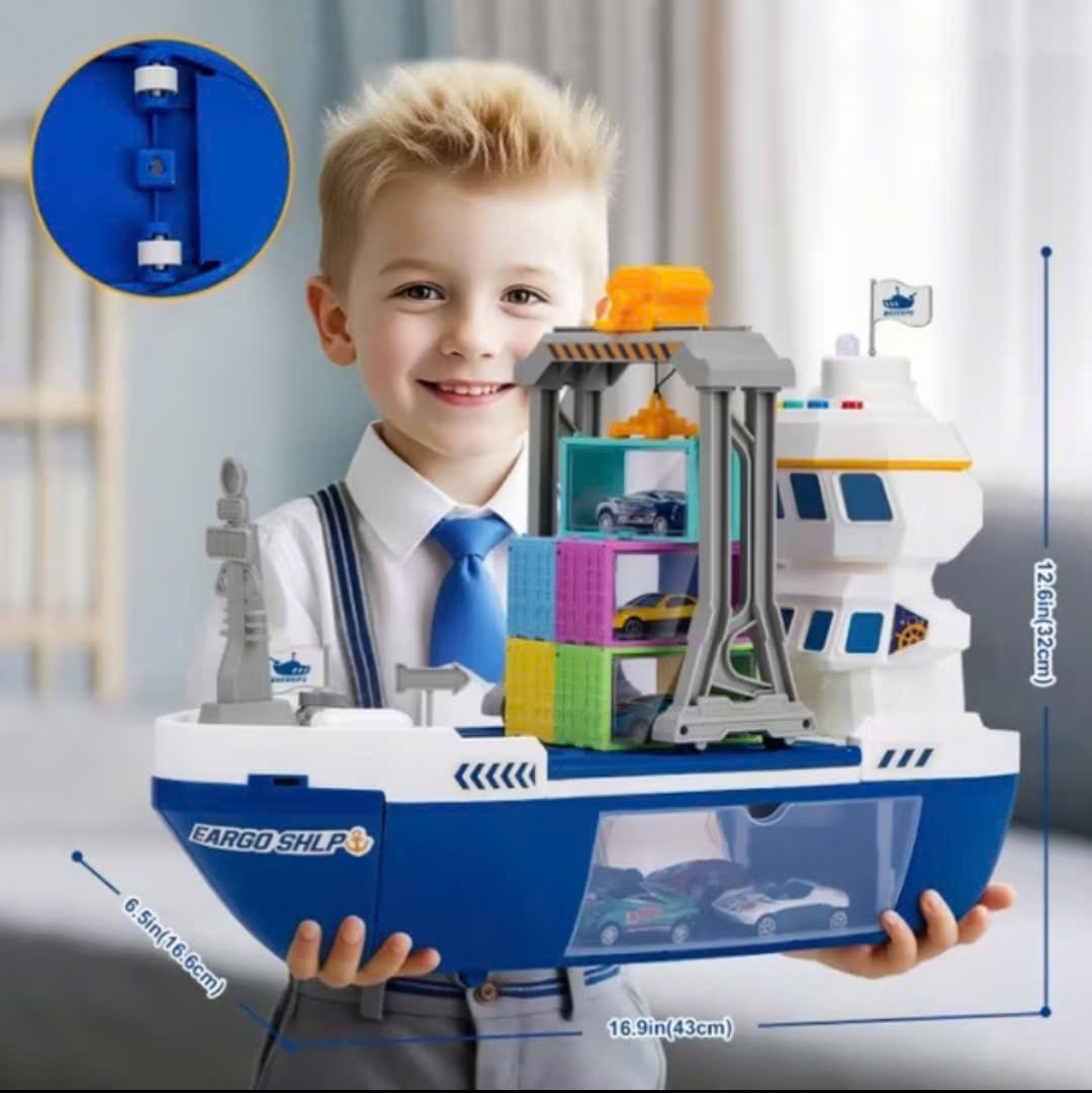 CARGO SHIP – Tàu chở container khổng lồ cho bé