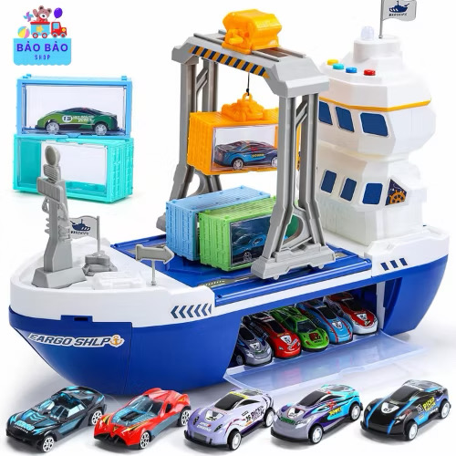 CARGO SHIP - Tàu chở container khổng lồ cho bé